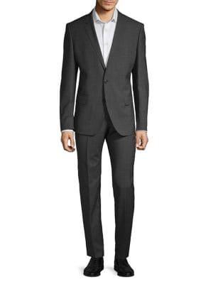 Hugo Boss Henry Griffin Check Virgin Wool Suit
