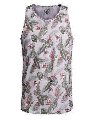 Jack & Jones Basra Printed Cotton Tank Top