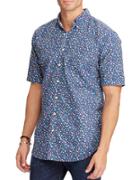 Polo Big And Tall Floral Cotton Oxford Shirt