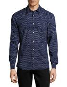 Michael Kors Abstract Patterned Sportshirt