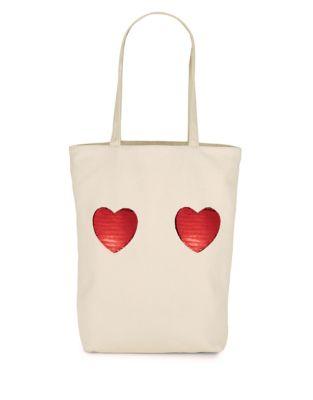 Marc Jacobs Heart Cotton Tote