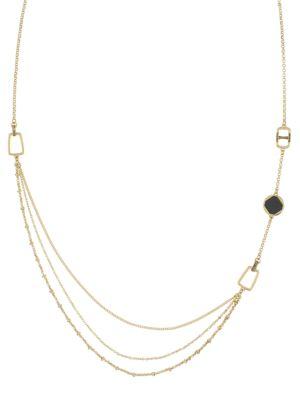 Laundry By Shelli Segal Geometric Link Chain Necklace