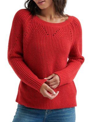 Lucky Brand Ribbed Long-sleeve Sweater