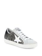 Meline Sequin Lace-up Sneakers
