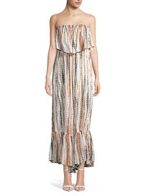 Free People Summer Vibes Strapless Jumpsuit