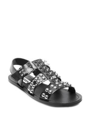Steve Madden Sharon Studded Leather Sandals