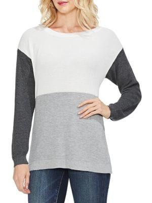 Vince Camuto Estate Jewels Colorblock Sweater