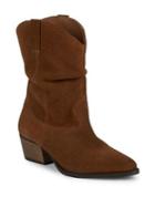 Charles By Charles David Zulu Mesh-panel Suede Boots
