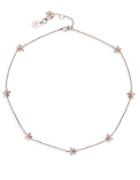 Lauren Ralph Lauren Flower Crystal Illusion Necklace