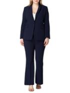 Tahari Arthur S. Levine Two-piece Flare Sleeve Blazer & Pant Set