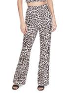 Miss Selfridge Leopard-print Pull-on Pants