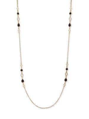 Ivanka Trump Extended Mixed-stone Station Necklace