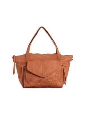Day And Mood Panna Leather Satchel