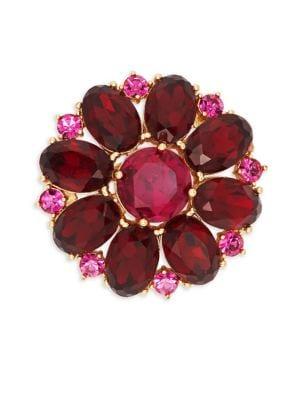 Kate Spade New York Multi-stone Flower Brooch