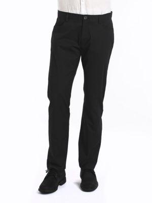 Calvin Klein Slim-fit 4-pocket Stretch Sateen Pants