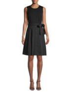 Karl Lagerfeld Paris Paperbag Fit-&-flare Dress