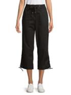 Jones New York Drawstring Tied-hem Crop Pants