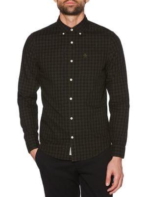 Original Penguin Slim-fit Gingham Shirt