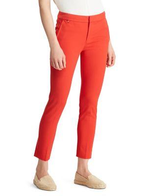 Lauren Ralph Lauren Straight Stretch Pants