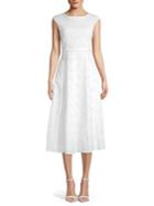 Max Mara Eyelet Fit-&-flare Dress