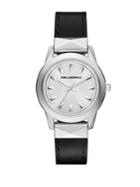 Karl Lagerfeld Paris Labelle Stud Stainless Steel Watch, Kl3805