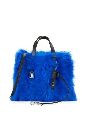 Marc Jacobs The Fur Mini Grind Bag