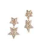 Jenny Packham Faceted Star Earrings