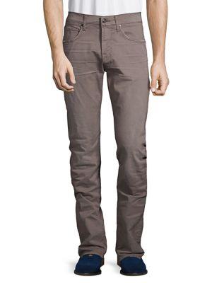 7 For All Mankind Straight Twill Jeans