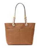 Michael Michael Kors Bedford Contrast-strap Leather Tote Bag