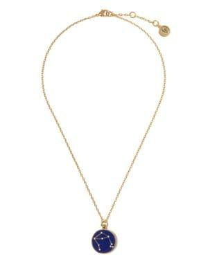 Vince Camuto Goldtone & Crystal Libra Pendant Necklace