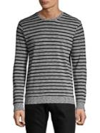 Lucky Brand Heathered Striped Pullover