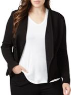 Rachel Rachel Roy Plus Ponte One Button Blazer