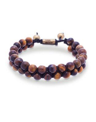 Steve Madden Marble Beaded Slider Bracelet