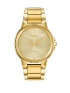Citizen Eco-drive Men's Axiom Goldtone Stainless Steel Watch