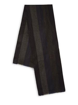 Lord & Taylor Herringbone Stripe Scarf