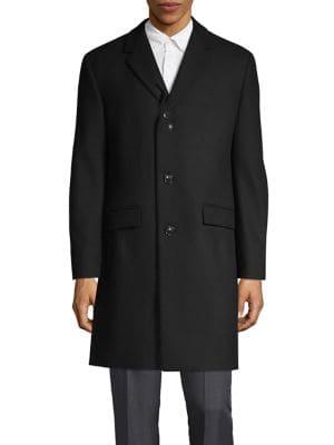 Nautica Wool-blend Button Coat