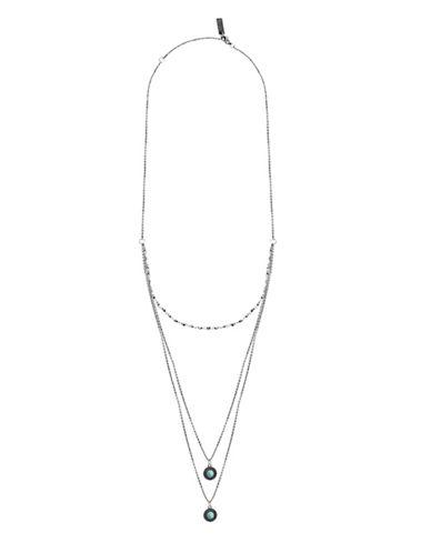 Lord & Taylor Sterling Silver Layered Necklace