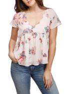 Lucky Brand Floral-print Top