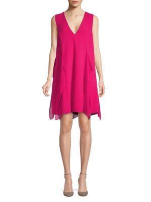 H Halston Sleeveless Shift Dress