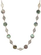 Lonna & Lilly Goldtone And Multi-stone Collar Necklace