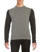 Black Brown Colorblocked Sweater