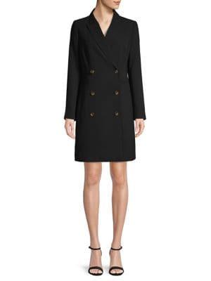 Donna Karan Double-breasted Blazer Dress