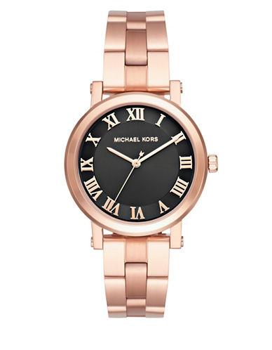 Michael Kors Norie Rose Goldtone Stainless Steel Bracelet Watch, Mk3585
