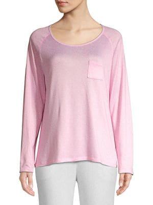 Nuit Rouge Raglan-sleeve Pocket Tee