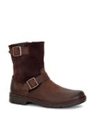 Ugg Messner Shearling-lined Leather Moto Boots