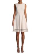 Calvin Klein Plus Plus Stripe A-line Dress