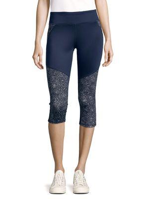 Marc New York Performance Printed Panel Leggings
