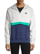 Nike Colorblock Cotton-blend Hoodie