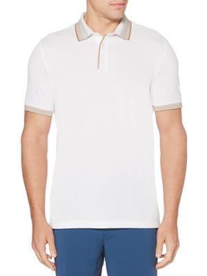 Perry Ellis Regular-fit Ombre Stripe Short-sleeve Polo