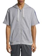 Laboratory Lt Man Short-sleeve Zip-up Hoodie